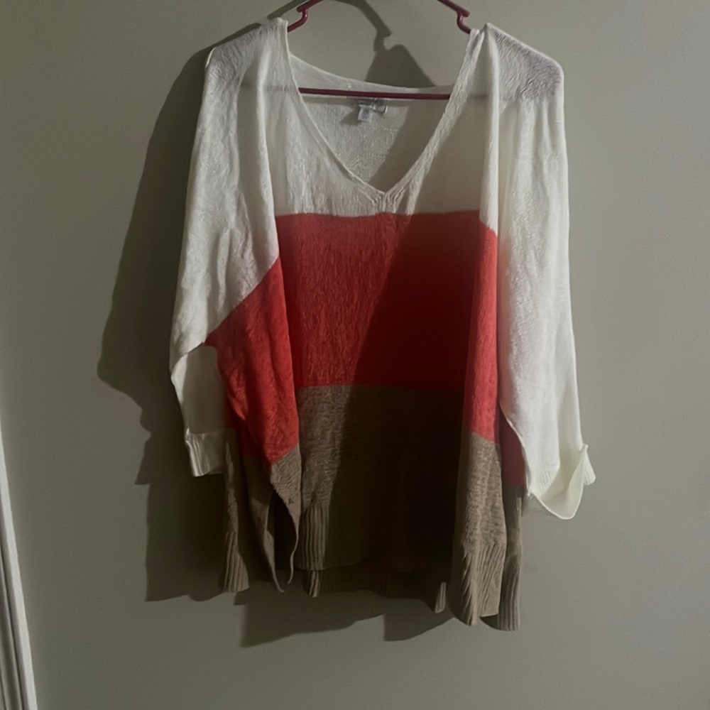 Long sleeve fall sweater